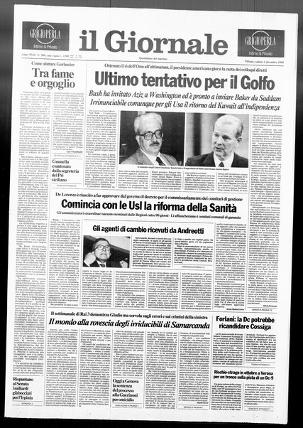 Il giornale : quotidiano del mattino